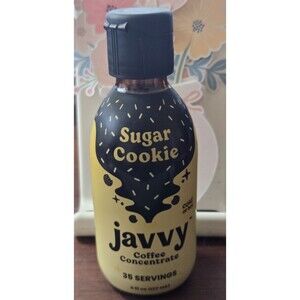 Javvy Sugar Cookie Coffee Concentrate 6 Oz 35 Servings Iced / Hot